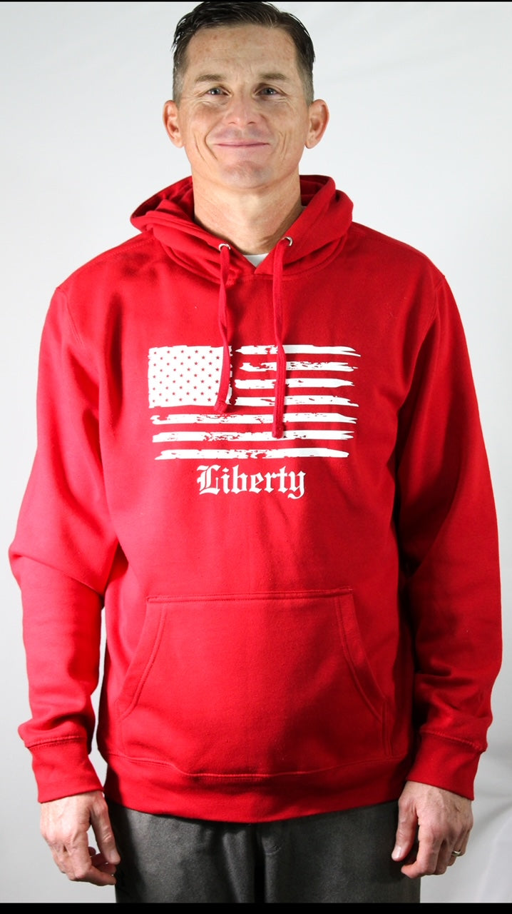 Liberty Hoodie, Red