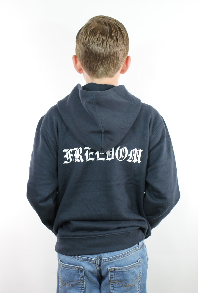 Kid’s Liberty Hoodie, Navy