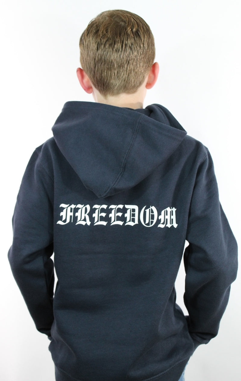 Kid’s Liberty Hoodie, Navy